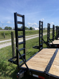 New 2026 PJ Trailers PJ EQUIPMENT HAULER (C6) 14K 22'X6" W/ FOLD UP RAMPS Equipment Trailer