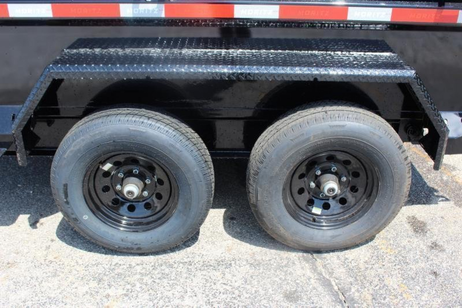 New 2025 Moritz 6' 2" x 10' Heavy Commercial DLH Series Dump Trailer - 9950# GVW