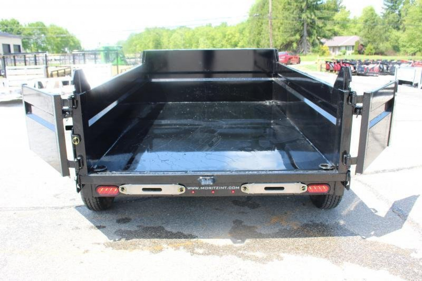 New 2025 Moritz 6' 2" x 10' Heavy Commercial DLH Series Dump Trailer - 9950# GVW