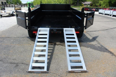 New 2025 Moritz 6' 2" x 10' Heavy Commercial DLH Series Dump Trailer - 9950# GVW