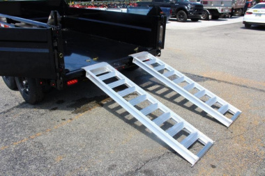 New 2025 Moritz 6' 2" x 10' Heavy Commercial DLH Series Dump Trailer - 9950# GVW