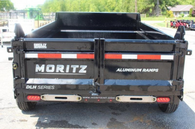 New 2025 Moritz 6' 2" x 10' Heavy Commercial DLH Series Dump Trailer - 9950# GVW