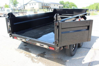 New 2025 Moritz 6' 2" x 10' Heavy Commercial DLH Series Dump Trailer - 9950# GVW