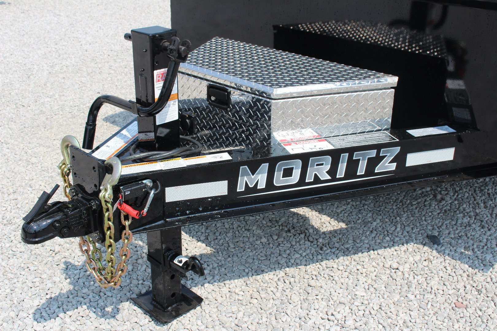 New 2025 Moritz 6' 10" x 12' Heavy Commercial DLH Series Dump Trailer - 14000# GVW