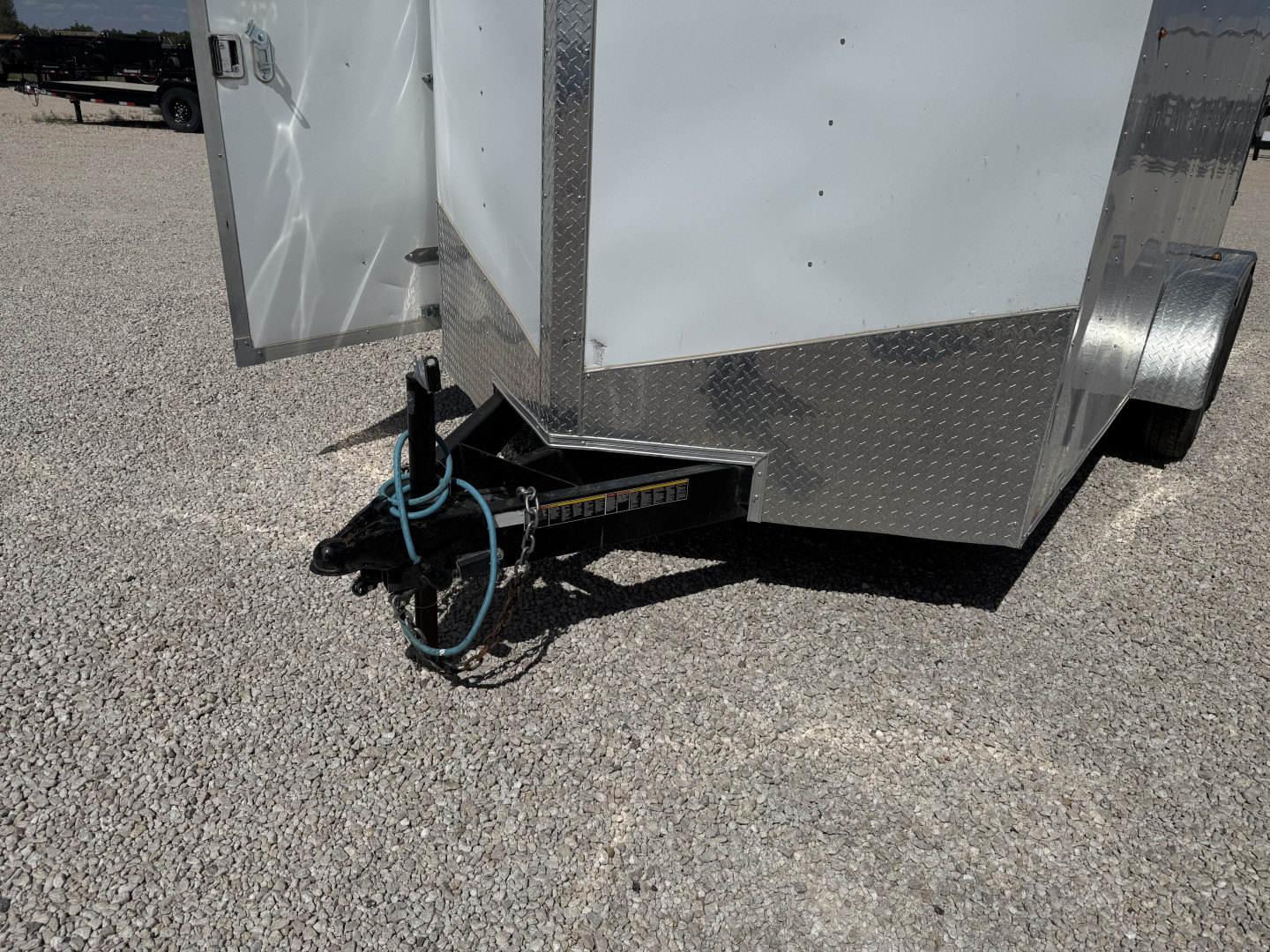 Used Carry-On 7'x14' V-Nose Enclosed Cargo Trailer
