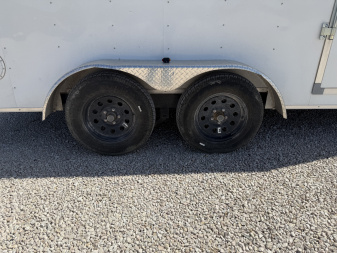 Used Carry-On 7'x14' V-Nose Enclosed Cargo Trailer