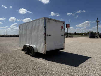 Used Carry-On 7'x14' V-Nose Enclosed Cargo Trailer