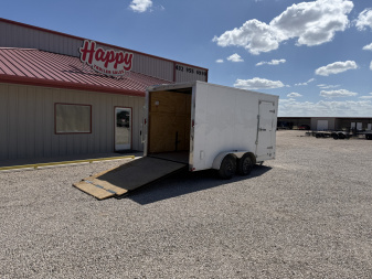 Used Carry-On 7'x14' V-Nose Enclosed Cargo Trailer