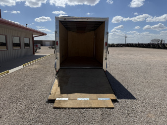 Used Carry-On 7'x14' V-Nose Enclosed Cargo Trailer