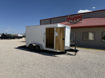 Used Carry-On 7'x14' V-Nose Enclosed Cargo Trailer