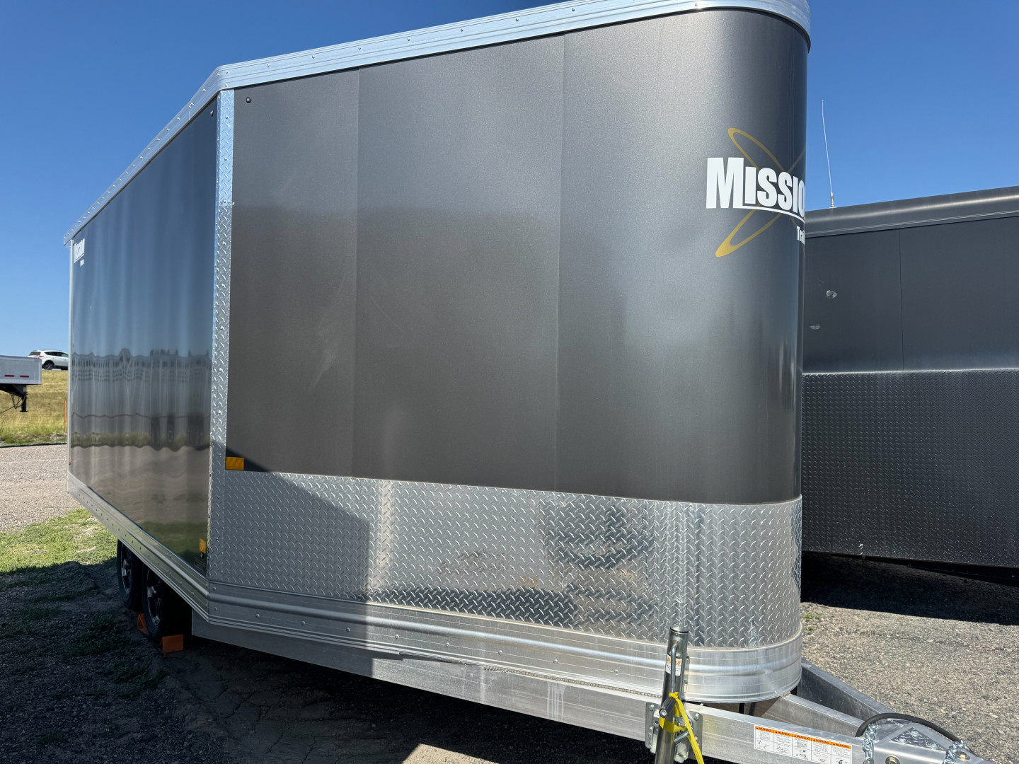 New 2025 Mission MES 101x14 Snowmobile Trailer