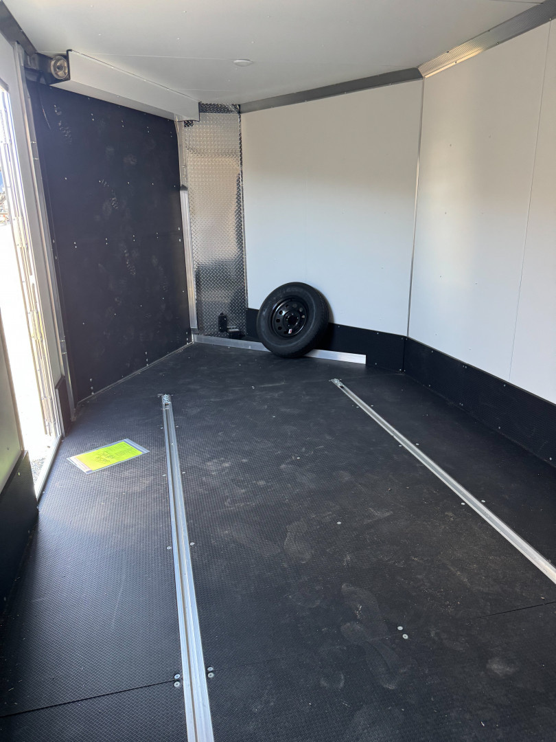 New 2025 Mission MES 101x14 Snowmobile Trailer