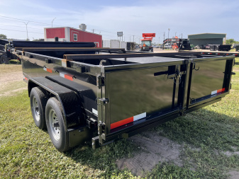 New 2025 Texas Pride Trailers 7x14ft Dump Trailer