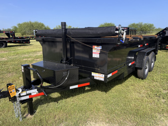 New 2025 Texas Pride Trailers 7x14ft Dump Trailer