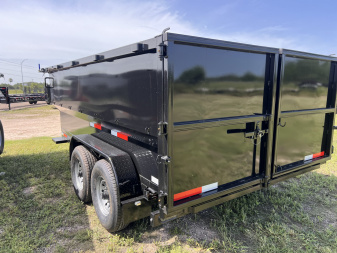 New 2025 Texas Pride Trailers 7x14ft Dump Trailer 16k 4ft walls