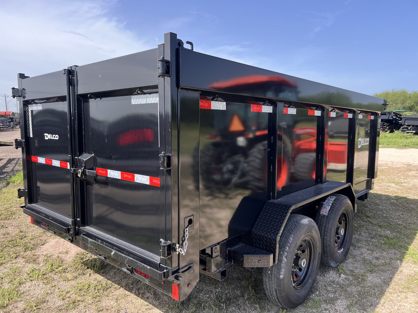 New 2025 Delco Trailers 83x14ft Dump Trailer