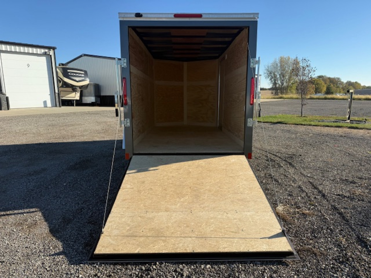 New 2026 Cross 6'x12' 3k Beta Series Flat Top V-Nose Enclosed Cargo Trailer