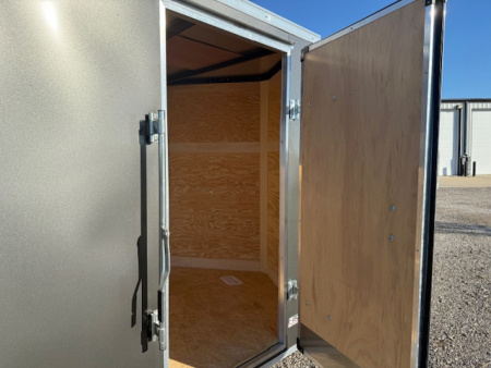 New 2026 Cross 6'x12' 3k Beta Series Flat Top V-Nose Enclosed Cargo Trailer