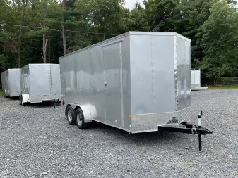 New 2025 Haulmark PP716T2-D Cargo / Enclosed Trailer 7'X16' 7K