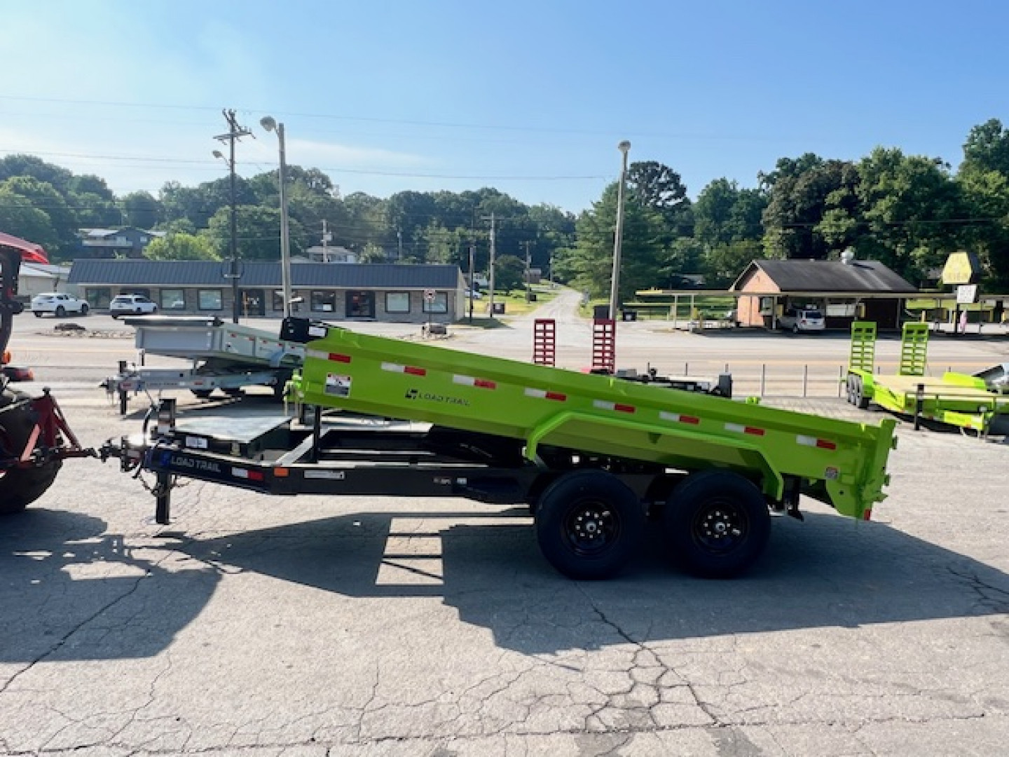 New 2025 Load Trail 7x14 14k 18" sides Dump Trailer