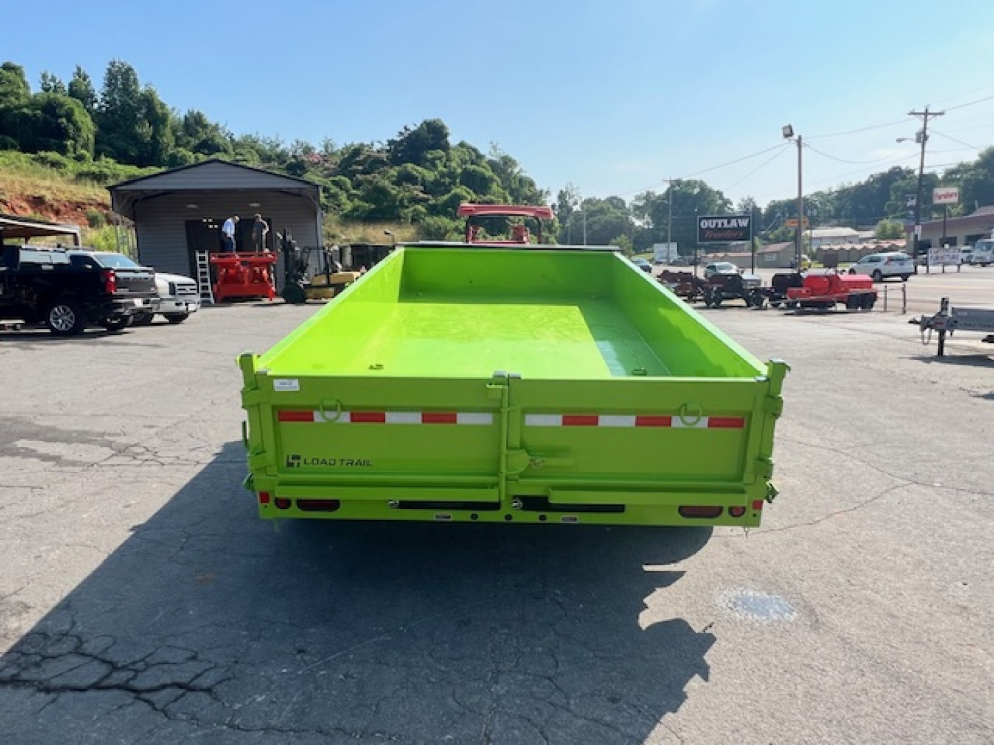 New 2025 Load Trail 7x14 14k 18" sides Dump Trailer