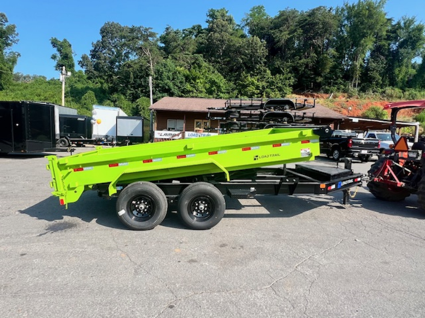 New 2025 Load Trail 7x14 14k 18" sides Dump Trailer
