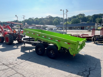New 2025 Load Trail 7x14 14k 18" sides Dump Trailer