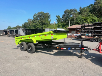 New 2025 Load Trail 7x14 14k 18" sides Dump Trailer