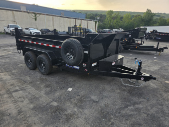New 2025 Sure-Trac 6X12 10K - RAMPS Dump Trailer