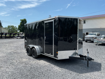 New 2025 Haulmark PP714T2-D Cargo / Enclosed Trailer 7'X14' 7K