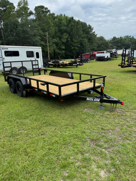 New 2025 Nolan Manufacturing NOL716TA Utility Trailer