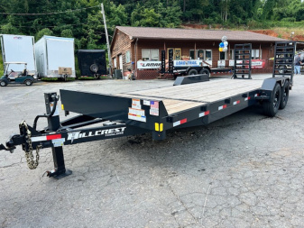 New 2025 Hillcrest Trailers 22+2 16k Equipment Trailer