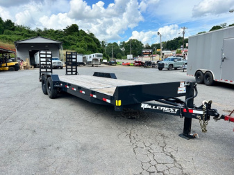 New 2025 Hillcrest Trailers 22+2 16k Equipment Trailer