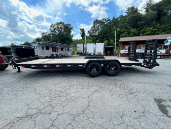 New 2025 Hillcrest Trailers 22+2 16k Equipment Trailer