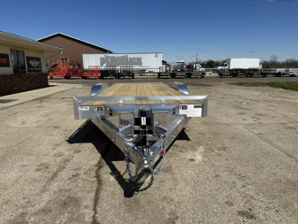 New 2025 H&H Trailers 82x20 Aluminum Speed Loader 10K Tilt Trailer w/Options