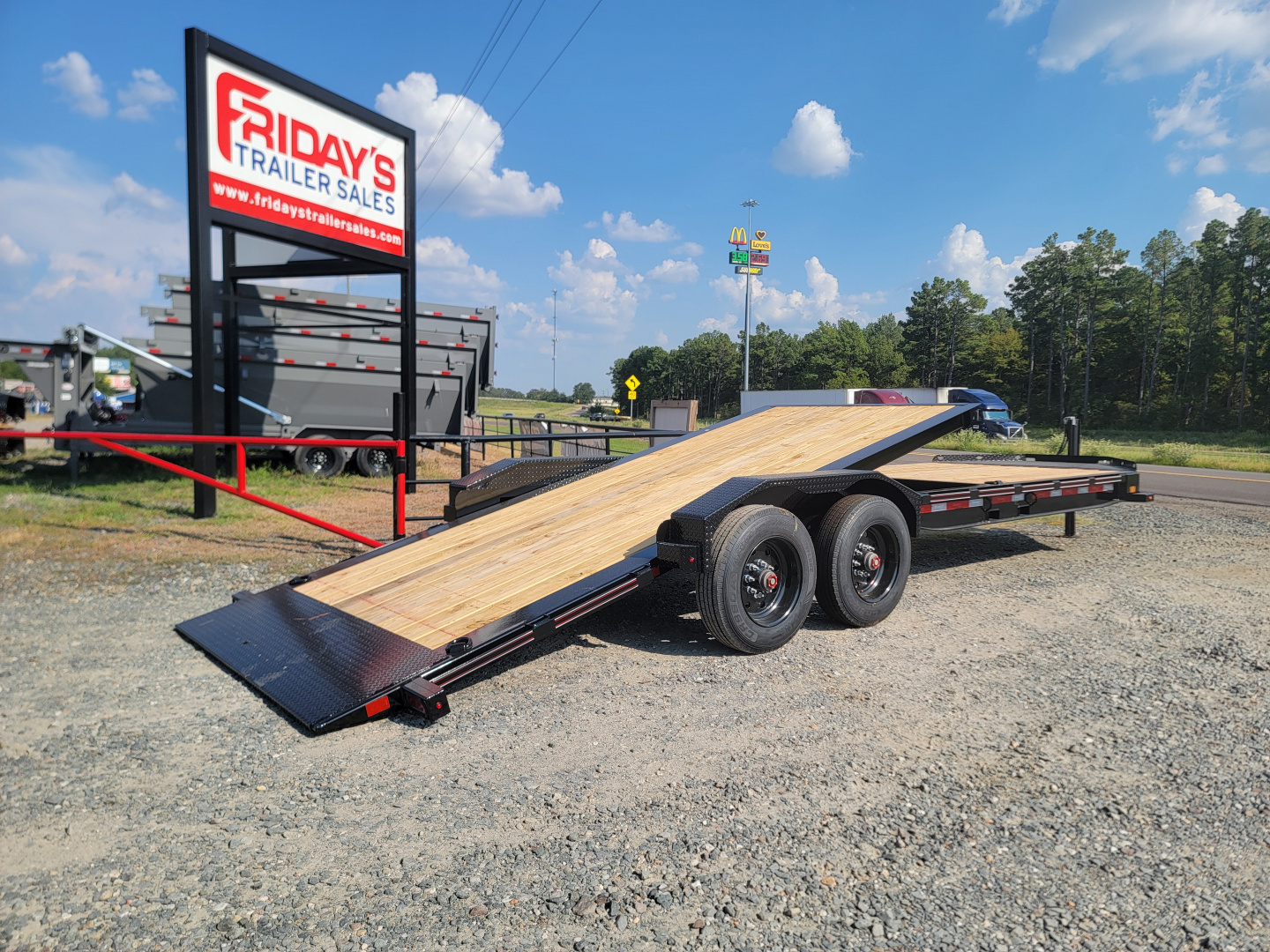 New 2026 Diamond C Trailers HDT210 24' x 82" Tilt Trailer Pacesetter Edition Equipment Trailer