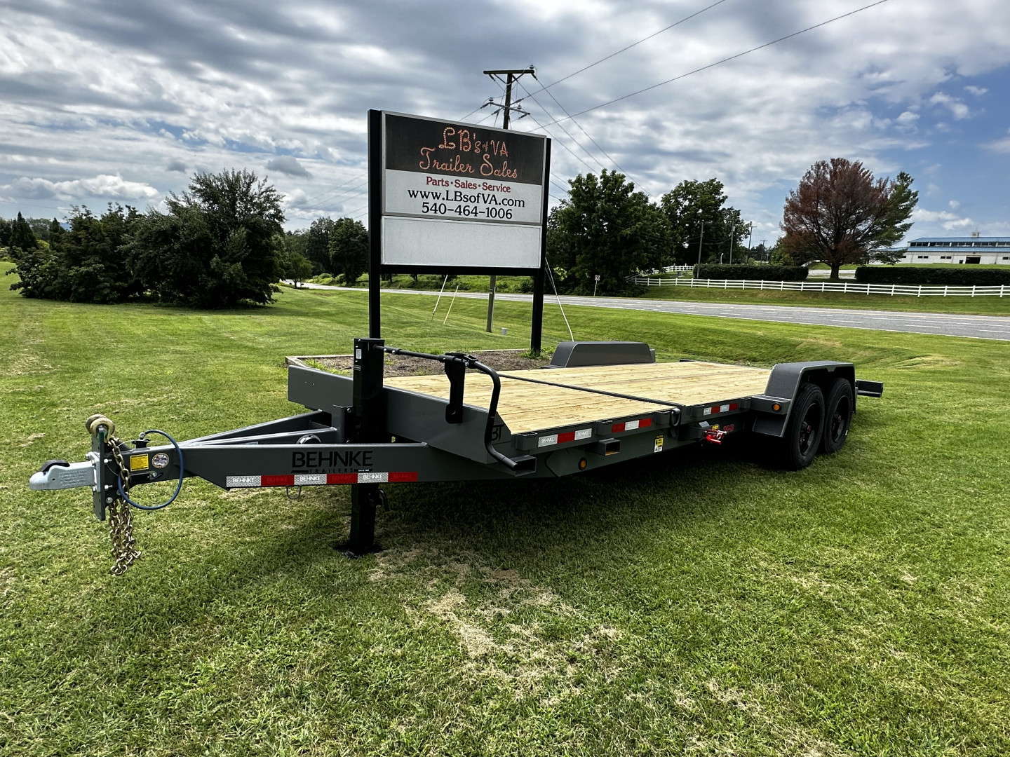 New 2026 Behnke TBCT2220ET-10K Tilt Trailer