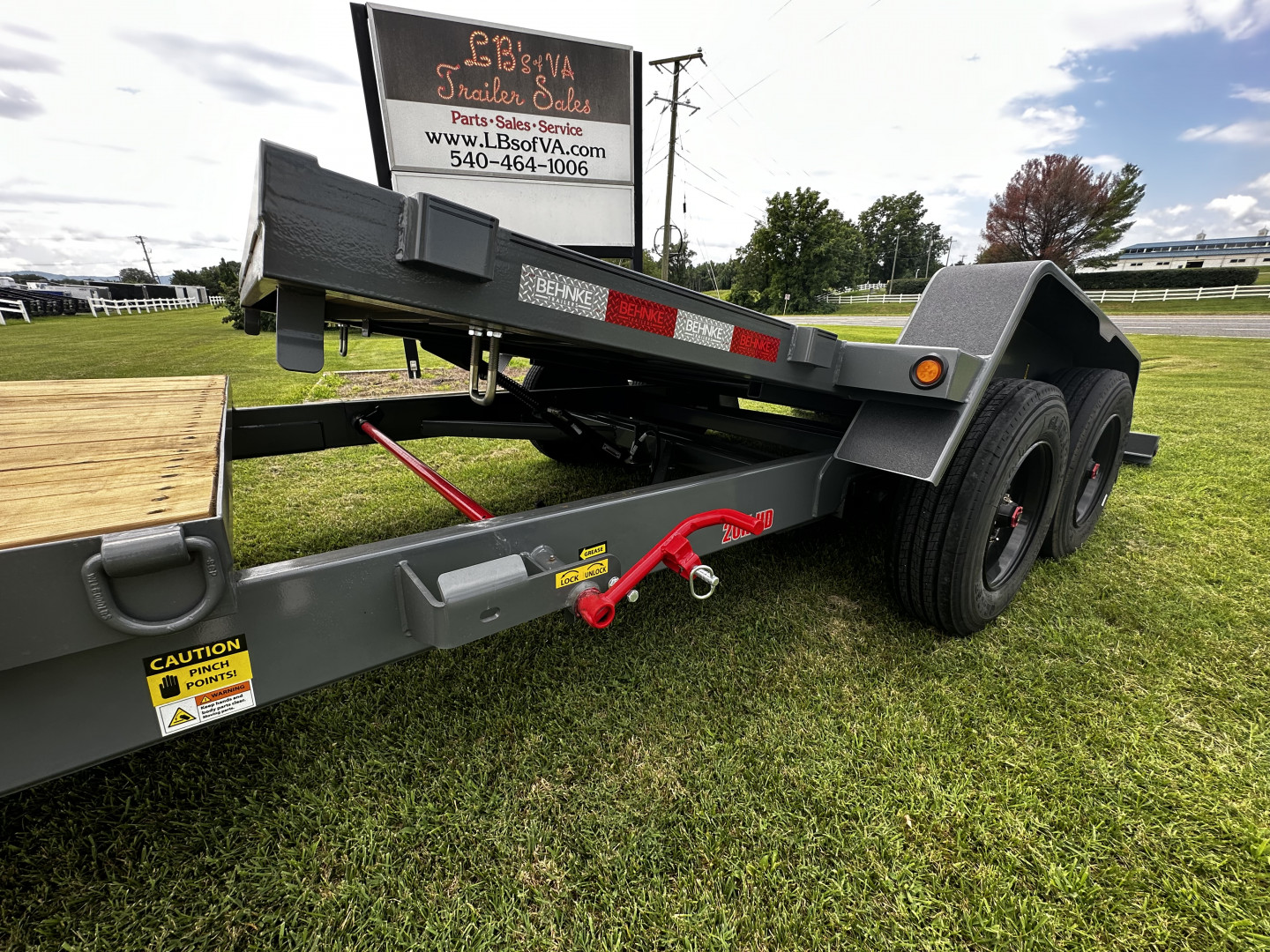 New 2026 Behnke TBCT2220ET-10K Tilt Trailer