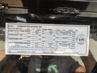 New 2026 Double A 40’ Gooseneck Deckover 35’ plus 5’ x 102” with 2-10K tandem dual axles=25K