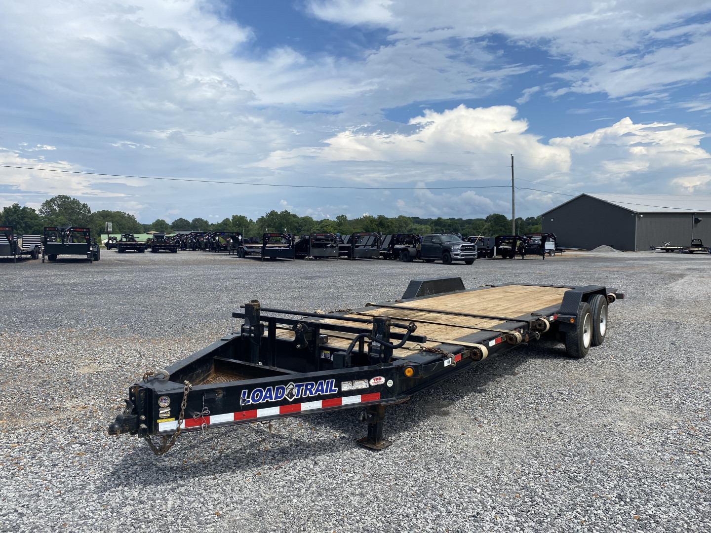 Used 2022 Load Trail 83"x24' 20k Tilt Equipment Trailer