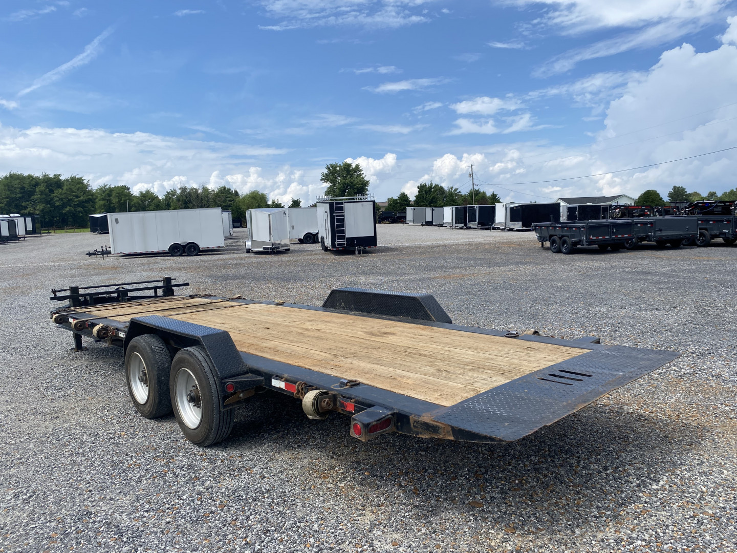Used 2022 Load Trail 83"x24' 20k Tilt Equipment Trailer