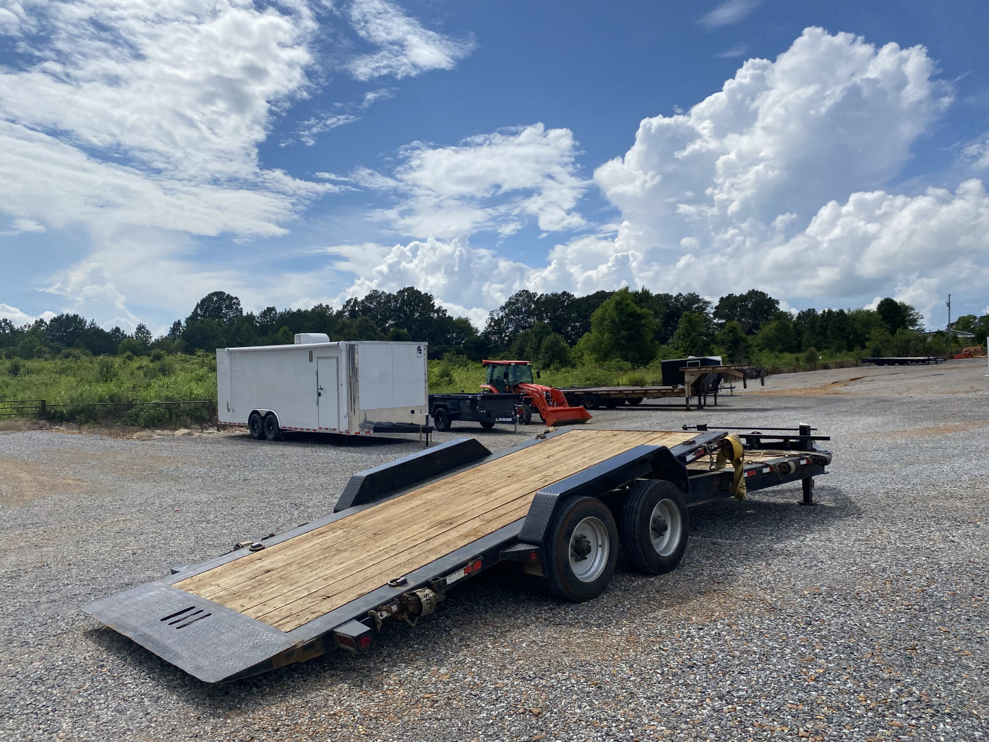 Used 2022 Load Trail 83"x24' 20k Tilt Equipment Trailer