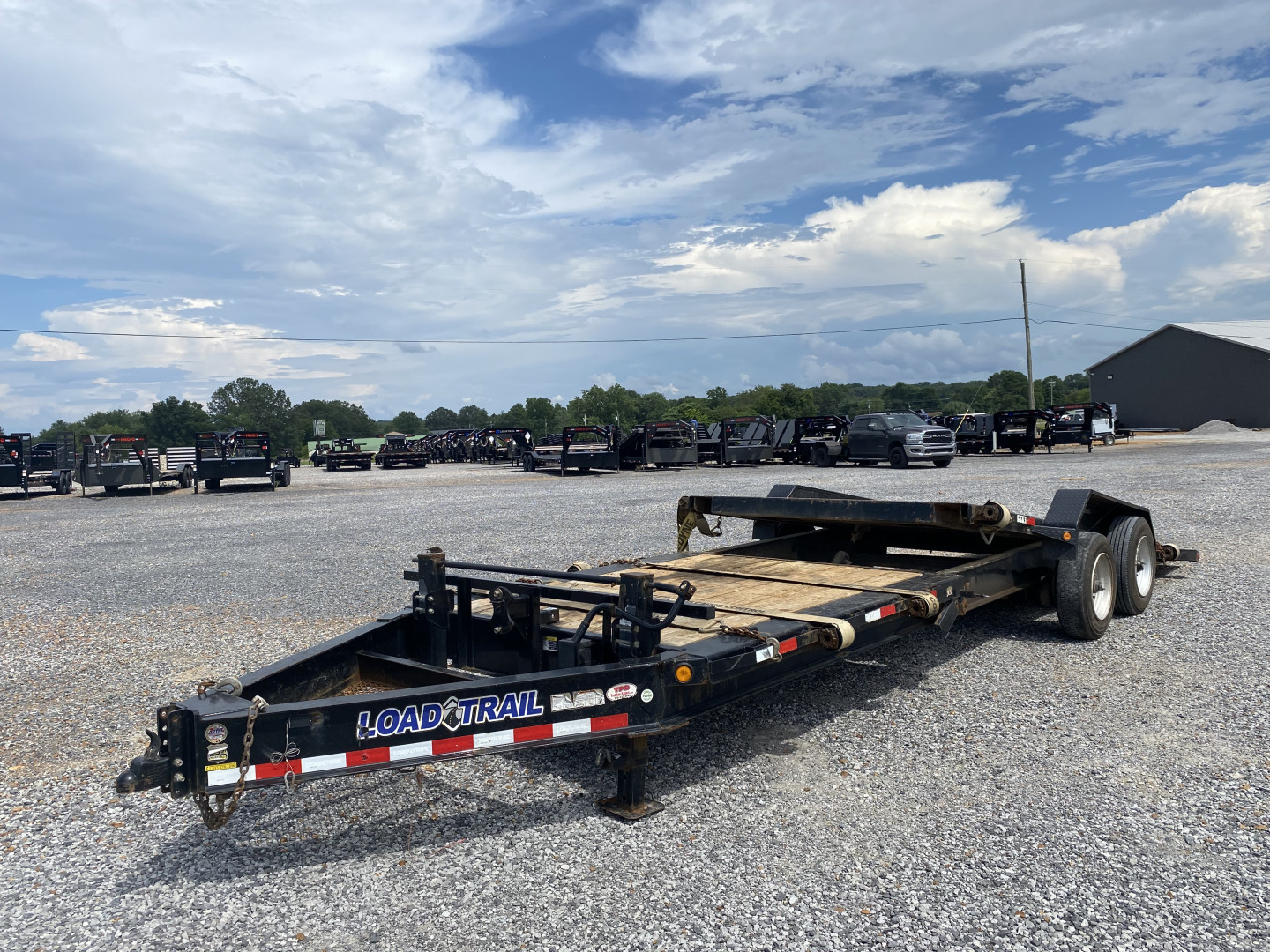 Used 2022 Load Trail 83"x24' 20k Tilt Equipment Trailer