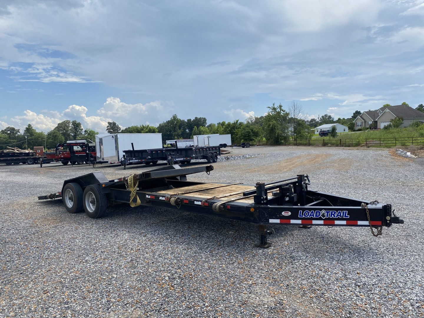 Used 2022 Load Trail 83"x24' 20k Tilt Equipment Trailer