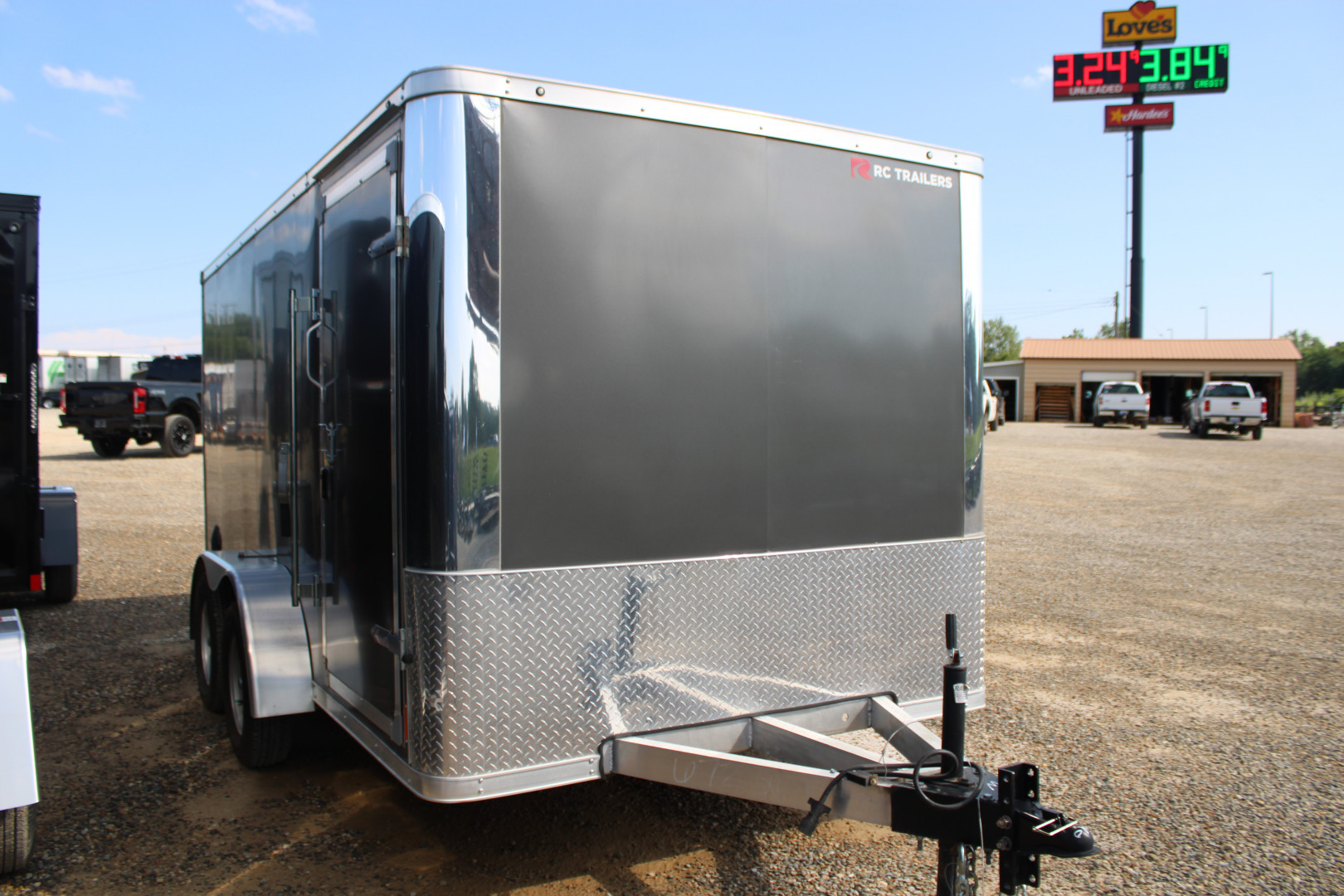 New 2023 RC Trailers 7X14 ENCLOSED TRAILER WITH REAR GATE 48950 Cargo ...