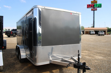 New 2023 RC Trailers 7X14 ENCLOSED TRAILER WITH REAR GATE 48950 Cargo / Enclosed Trailer