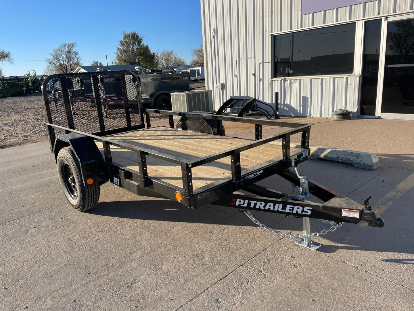 New 2025 PJ Trailers U6101 Utility Trailer