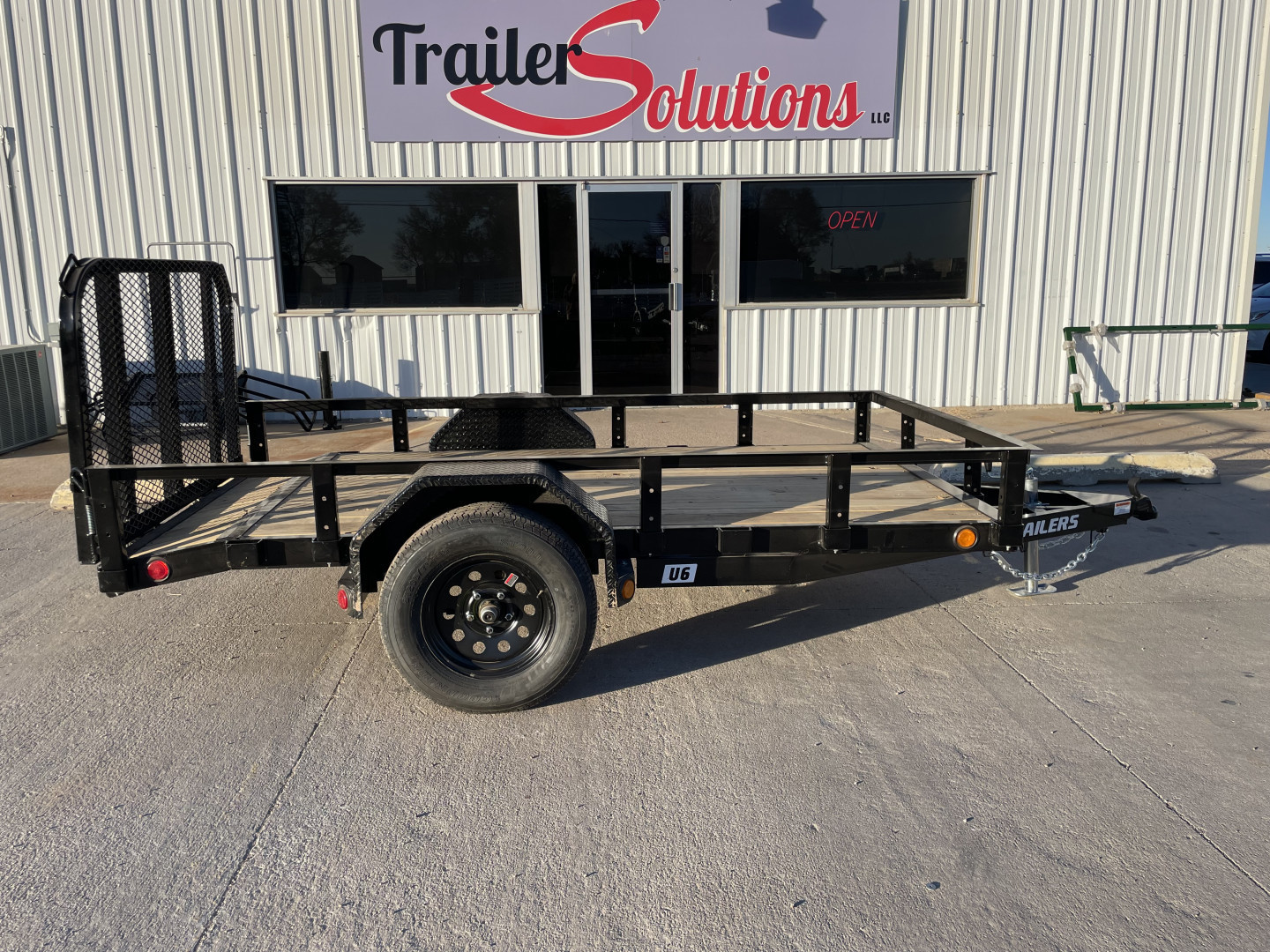 New 2025 PJ Trailers U6101 Utility Trailer
