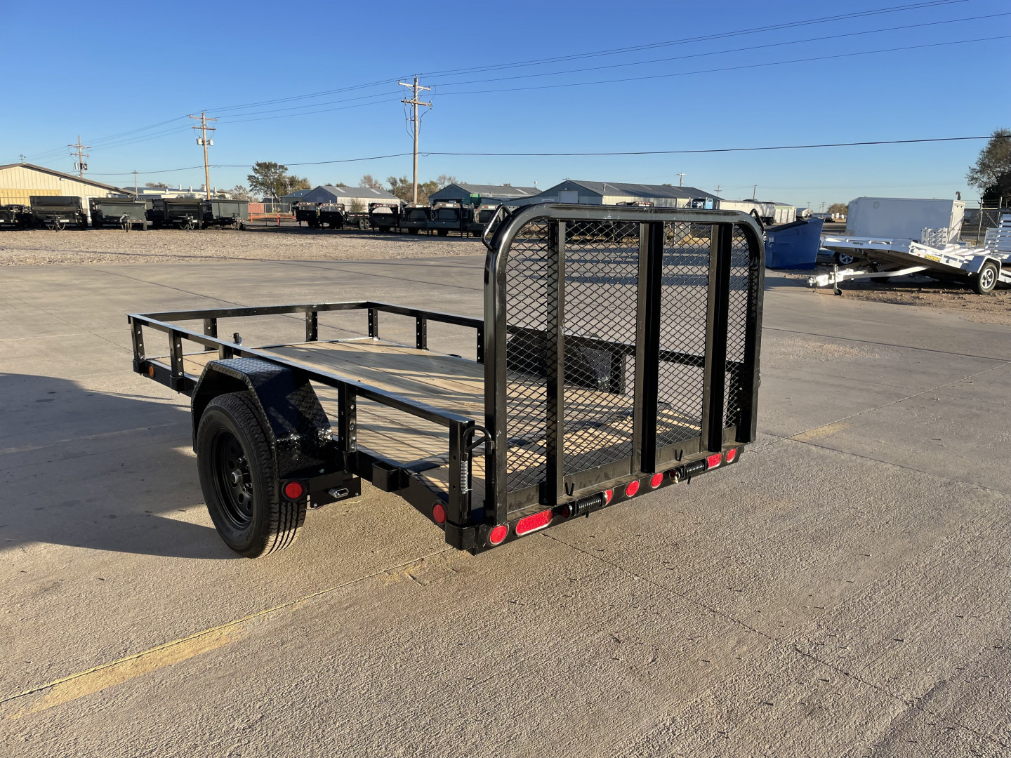 New 2025 PJ Trailers U6101 Utility Trailer