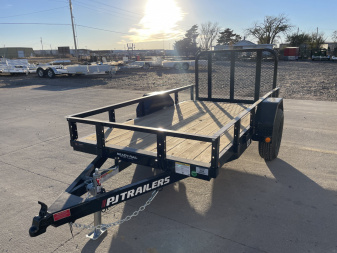 New 2025 PJ Trailers U6101 Utility Trailer